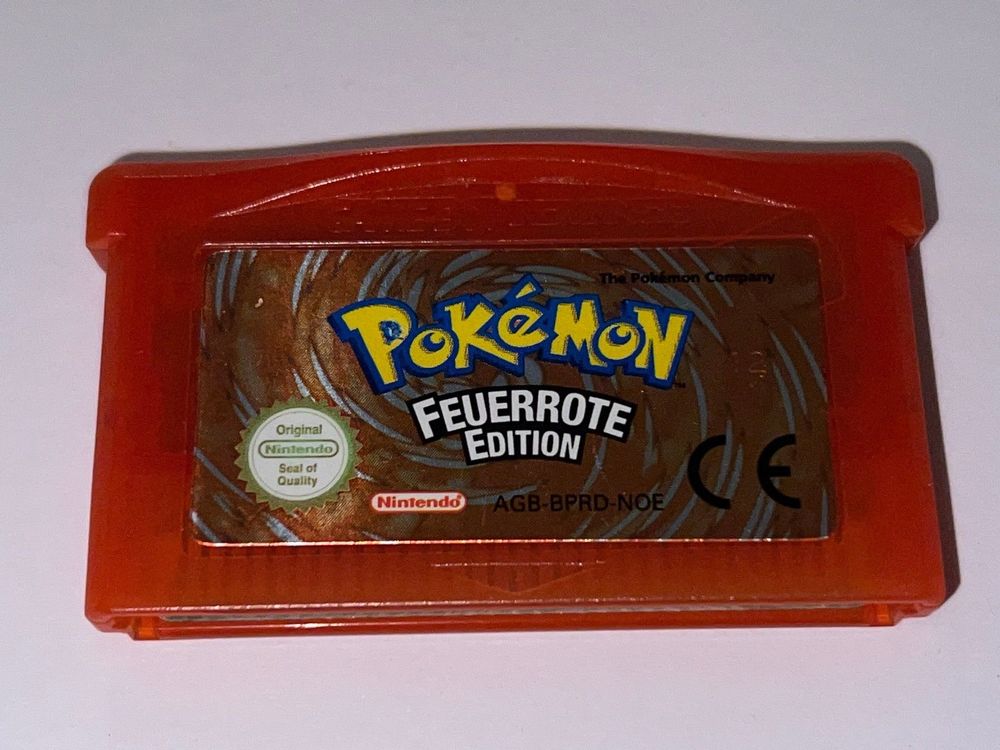 GBA Spiel Pokémon Feuerrote Edition / Pokemon Feuerrot Kaufen auf Ricardo