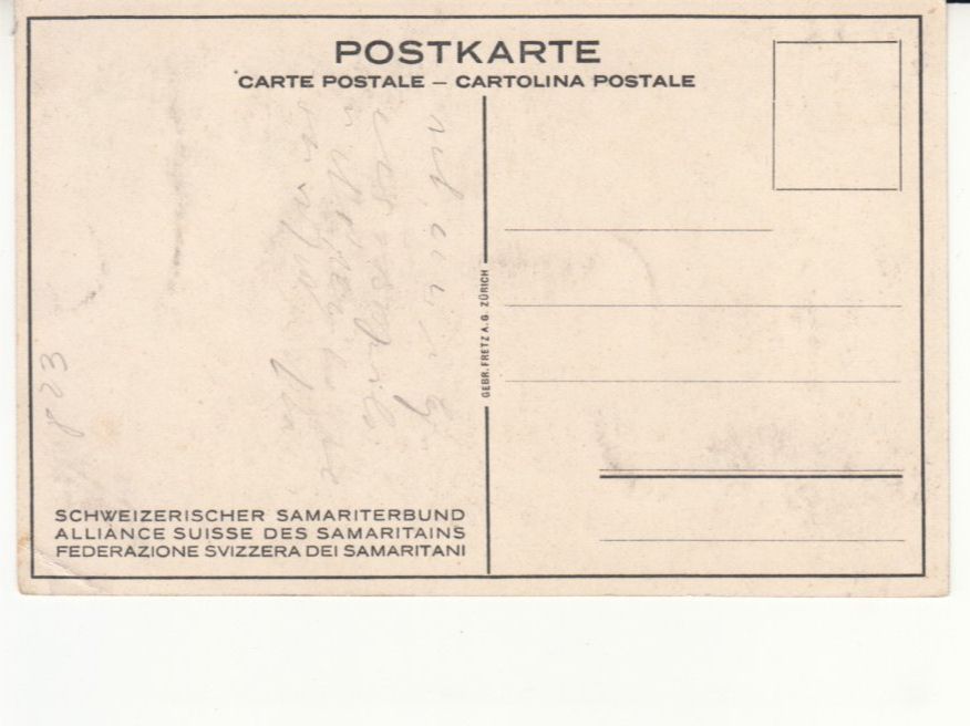 Cartoline postali: Der barmherzige Samariter 1923 – Usato da Bürglen TG venduto da StampGraf 1