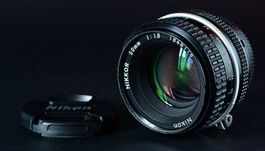 Nikon Nikkor 50mm f/1.8 Ai "long nose"
