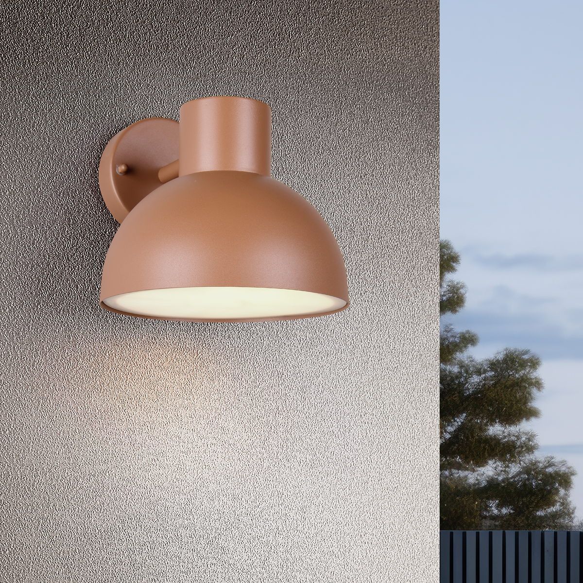 Lampade: Aussen Wandleuchte, Apricot, 19 cm Höhe – Nuovo (secondo la descrizione) da Kreuzlingen venduto da Smart-Light 1