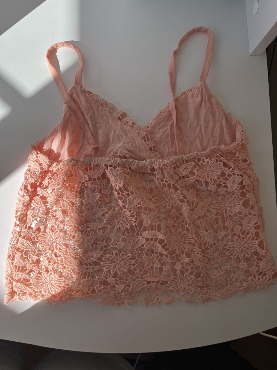 Blusen: Top pizzo rosa taglia S/M  – Neu (gemäss Beschreibung) aus Balerna von lillisfashion 1