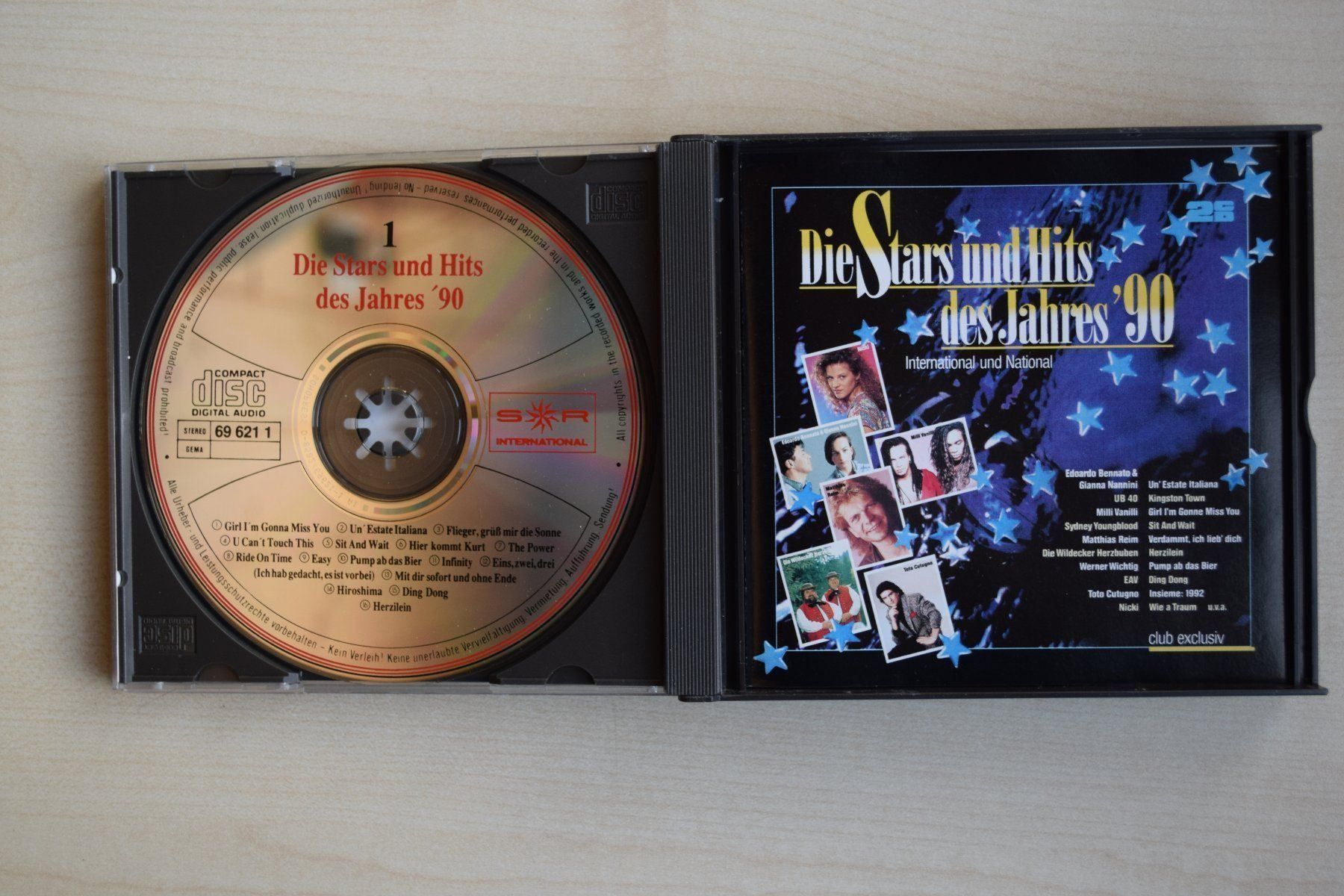 CDs: Die Stars+Hits des Jahres '90/2CDs (393) – Gebraucht aus Reutigen von DONDON55 4