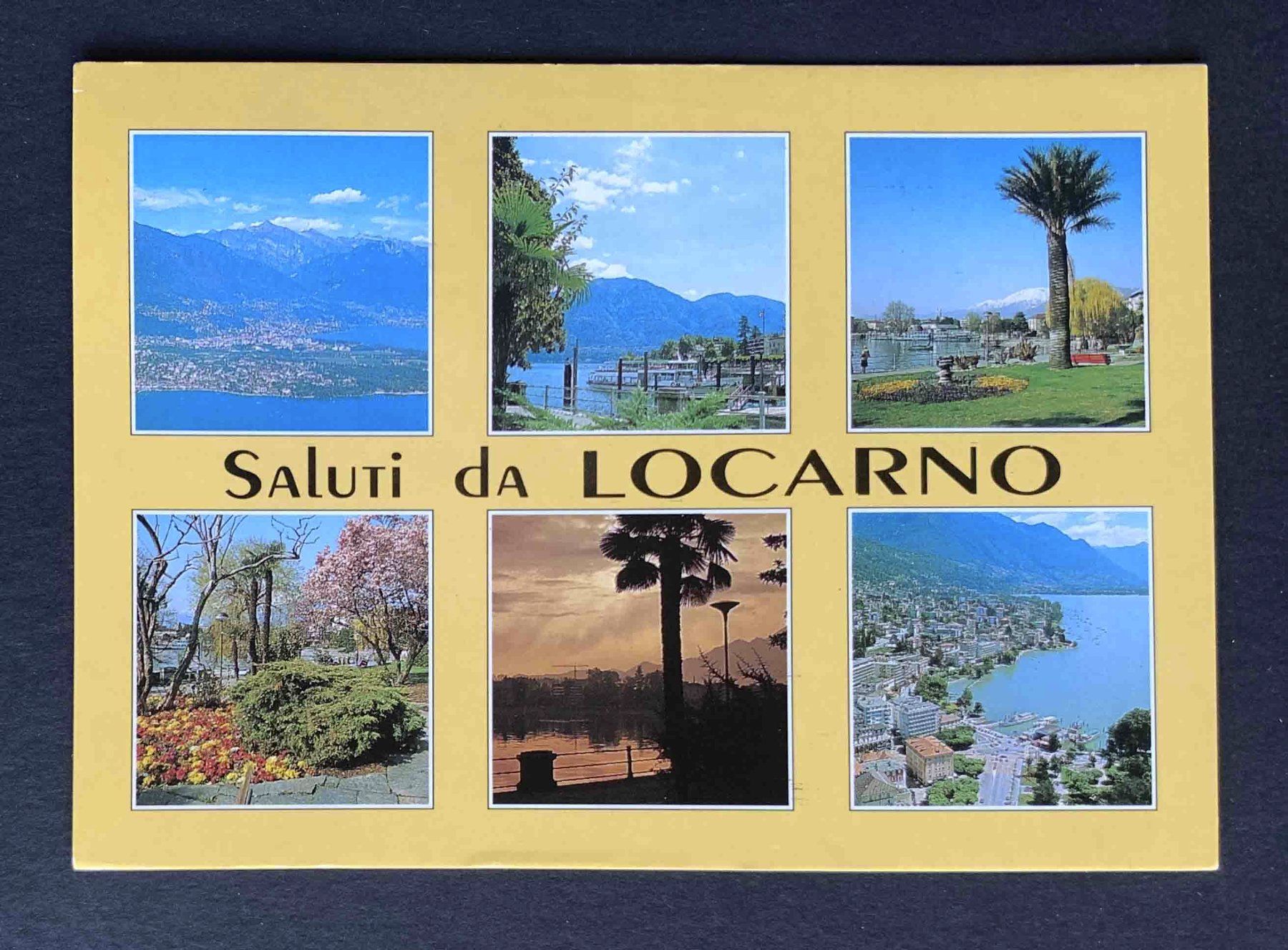 Ansichtskarten: AK Saluti da LOCARNO – Gebraucht aus Goldau von artelier1