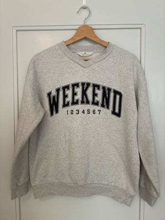 H&M Sweatshirt grau Grösse 158/164