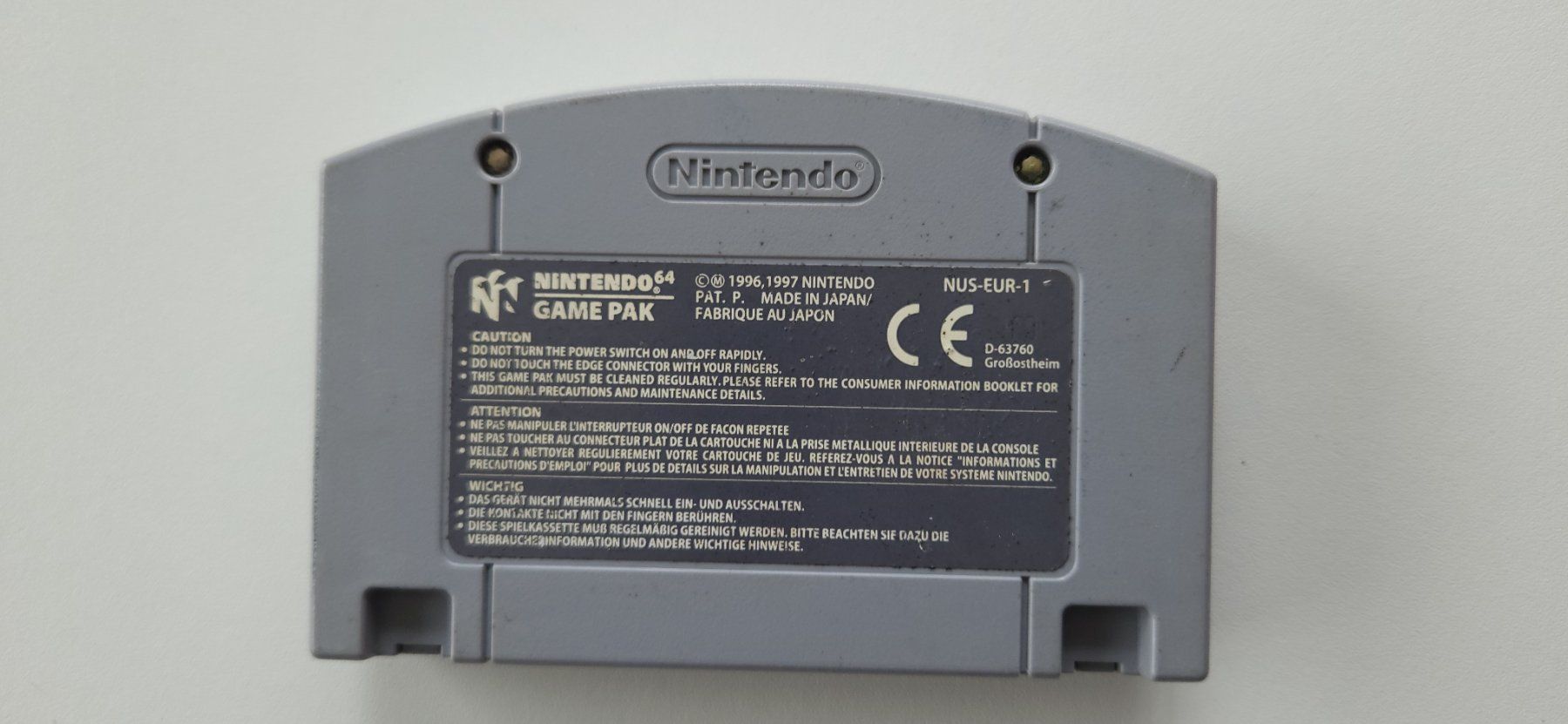 Nintendo Giochi: Pokémon Snap (Deutsch) - N64 – Usato da Autigny venduto da zel_gvl5 1