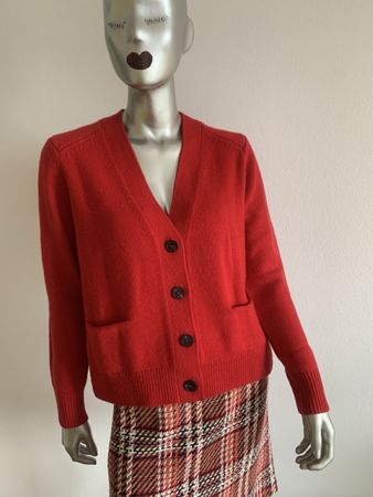 ISABEL MARANT: Neu - Exklusive rote Strickjacke, 36