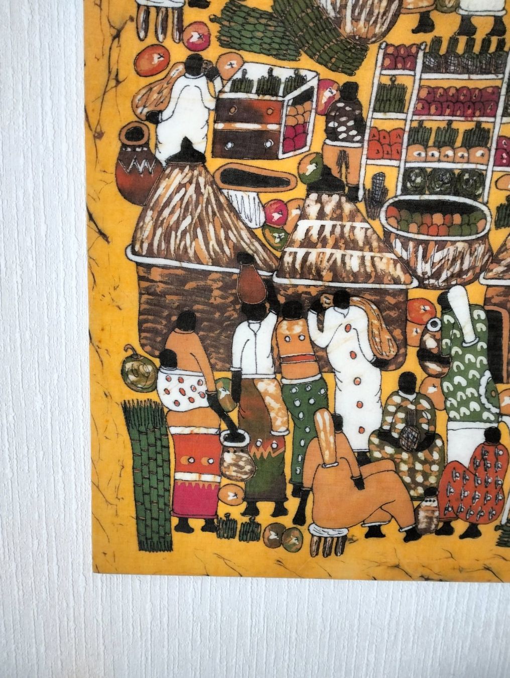 Dipinti: Tableau batik africain sur panneau – Usato da Lausanne venduto da joa_bdz6 1