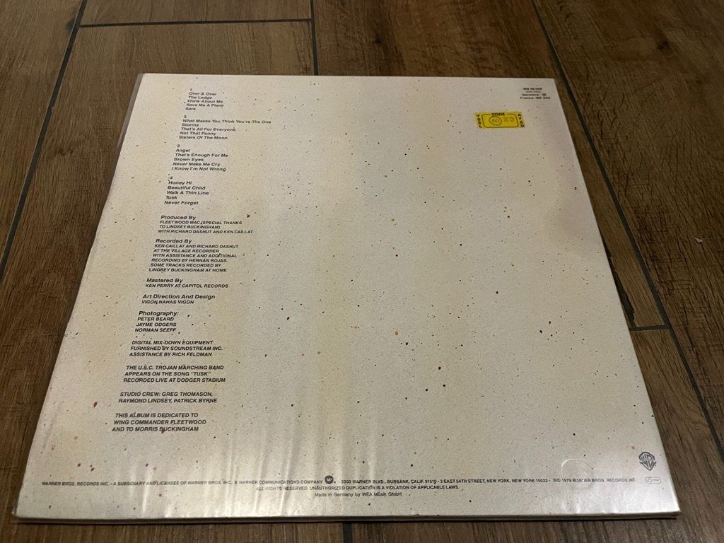 Schallplatten: Fleetwood Mac – Tusk – Neu (gemäss Beschreibung) aus Uster von mojorisin01 1