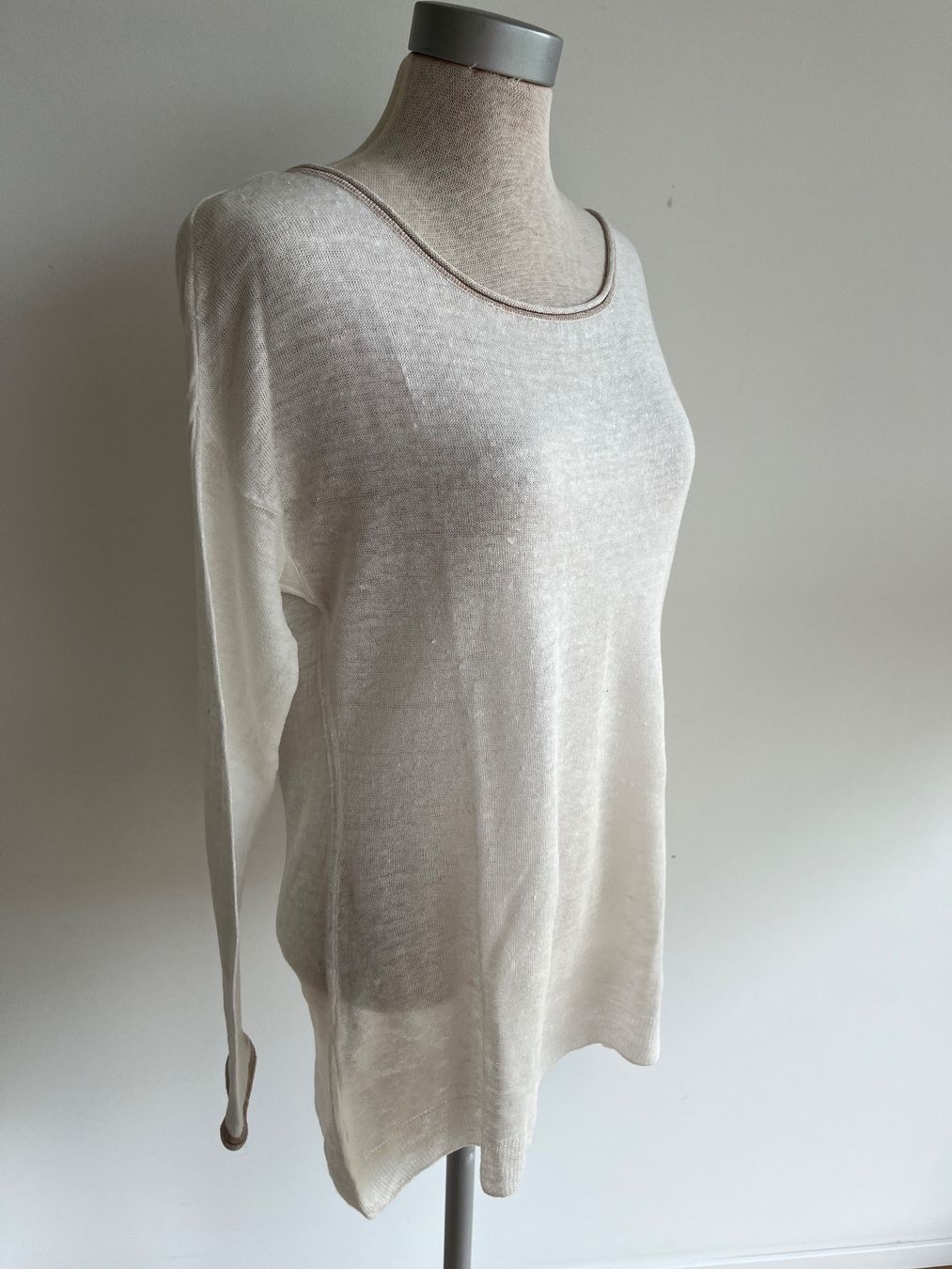 Maddison Pullover & Sweatshirts: MADDISON 100% Leinen Pullover cremeweiss Gr. M - neu – Neu (gemäss Beschreibung) aus Zollikofen von spunk65