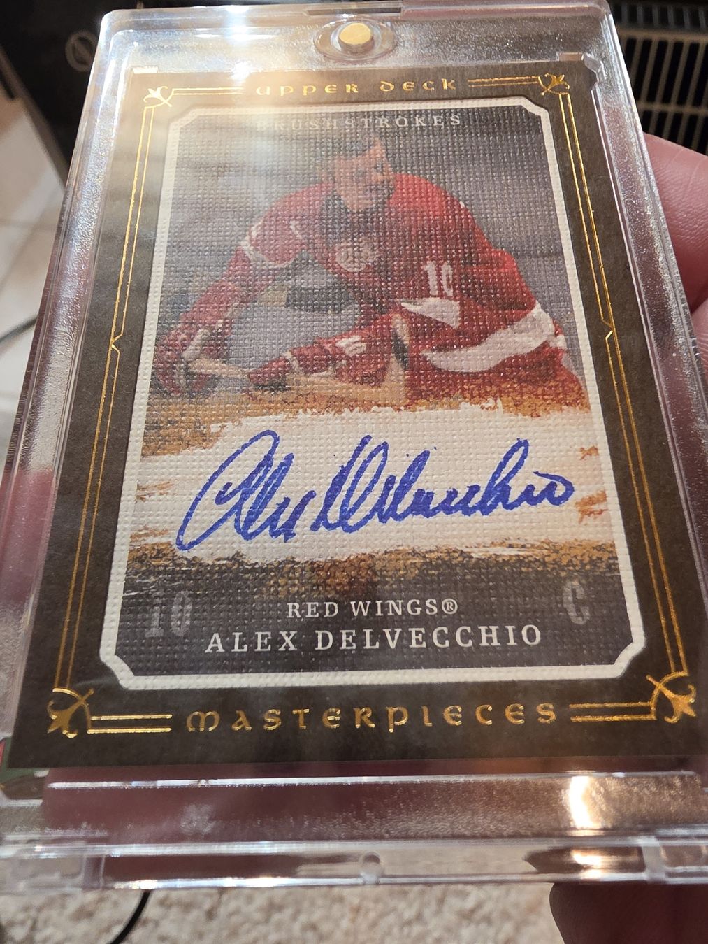 NHL Carte collezionabili:  Alex Delvecchio Upper Deck BRUSHSTROKES MASTERPIECES  2008 – Nuovo (secondo la descrizione) da Boltigen venduto da Calagero 2