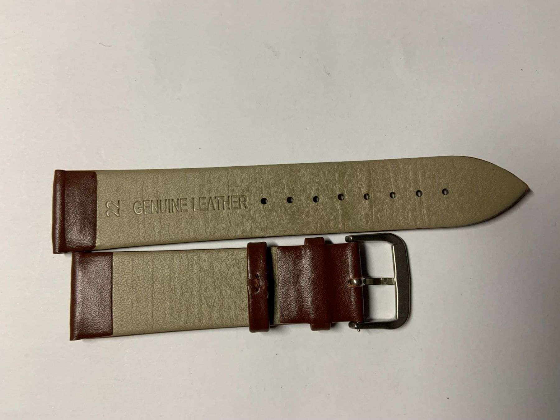 Bracciali & Braccialetti: Leder Uhrbande 22mm – Nuovo (secondo la descrizione) da Winterthur venduto da UncleMikha-el 6