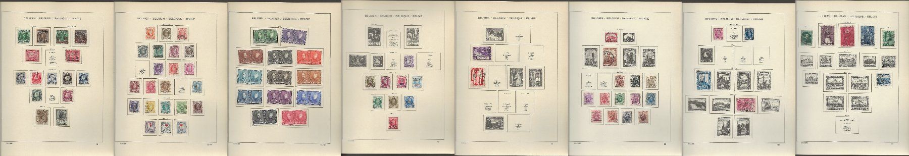 Tutti i francobolli: Marken Belgien  1920 bis 1930 – Usato da Au ZH venduto da xelagreb01