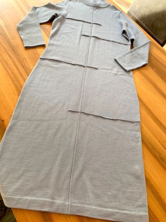 La Boutique hellblaues Traum Strickkleid Gr. 40