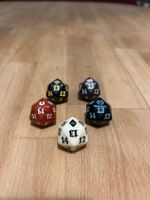 Set von 5 Magic the Gathering D20 Würfel