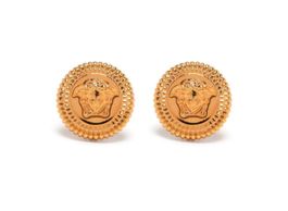 Versace Ohrringe mit Medusa-Schild
