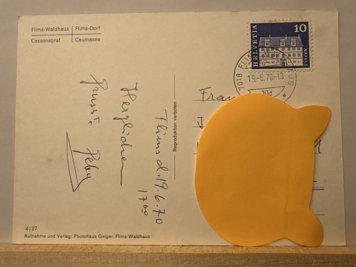 Cartoline postali: AK von Flims – Usato da Rümlang venduto da Brieftaube1 1
