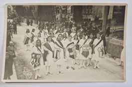 rare Fotokarte Ferd. Wucher um 1920 ev. Umzug Ermatingen
