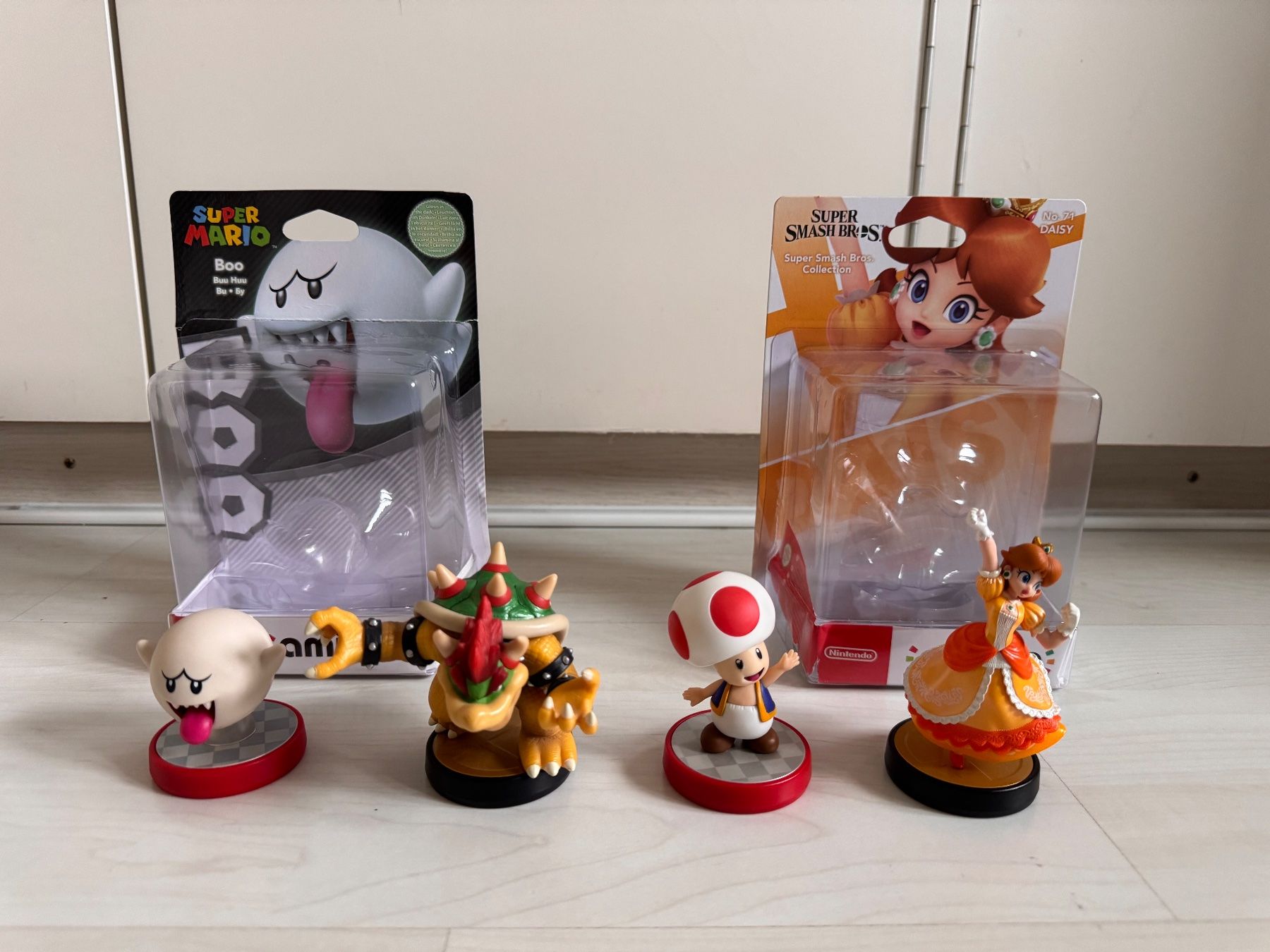 Nintendo Statuette: Amiibo Figuren Boo Dasy Bowser und Toad – Usato da Gerlafingen venduto da Aebu85