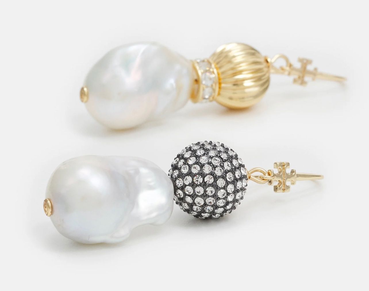 Tory Burch Orecchini pendenti & Orecchini a lobo: Tory Burch KIRA MISMATCHED DROP EARRING - Ohrringe – Nuovo e nell'imballaggio originale da Oberaach venduto da Dandy2021 2