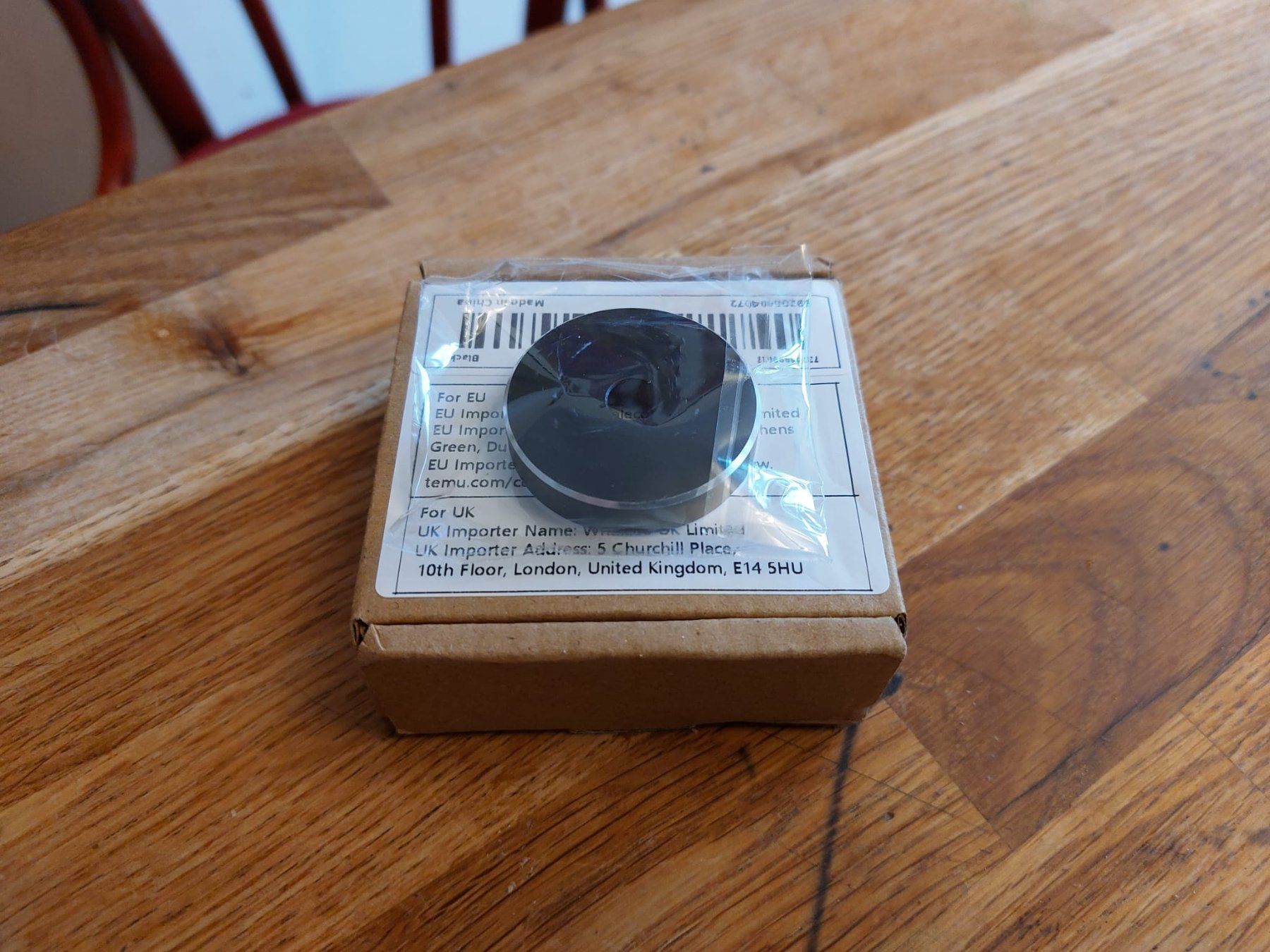 Plattenspieler: NUR VERSAND! Vinyl Single Platten Adapter Puck – Neu und originalverpackt aus Schaffhausen von labor1985