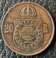 20 Reis Brasilien 1869