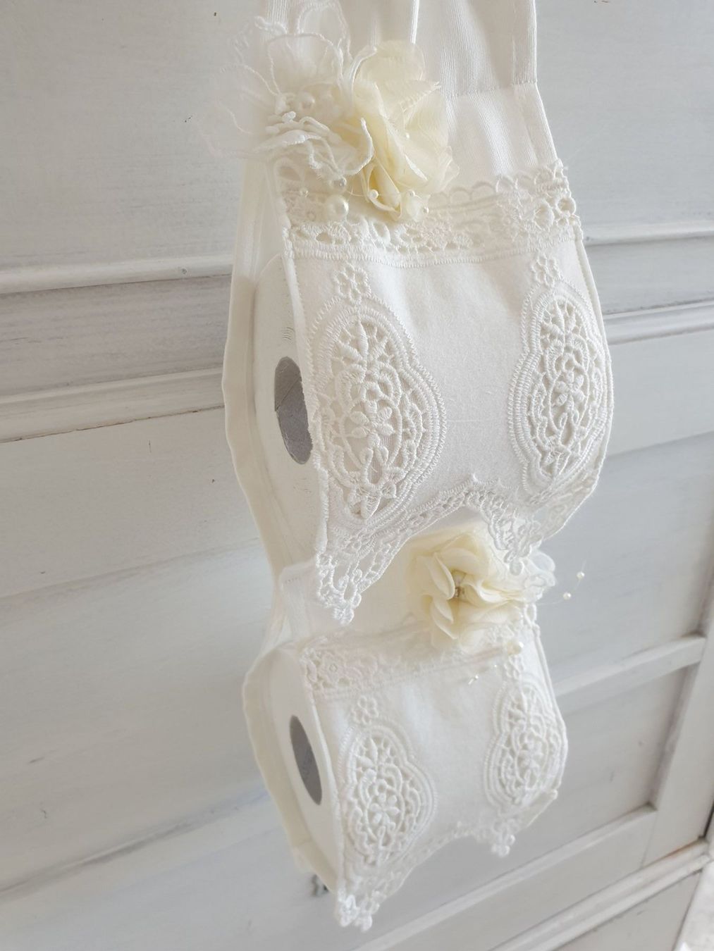 Wandhalterungen: Behälter Halter WC-Rollenhalter Rollenhalter Shabby Chic – Neu und originalverpackt aus Gossau ZH von Goes05 3