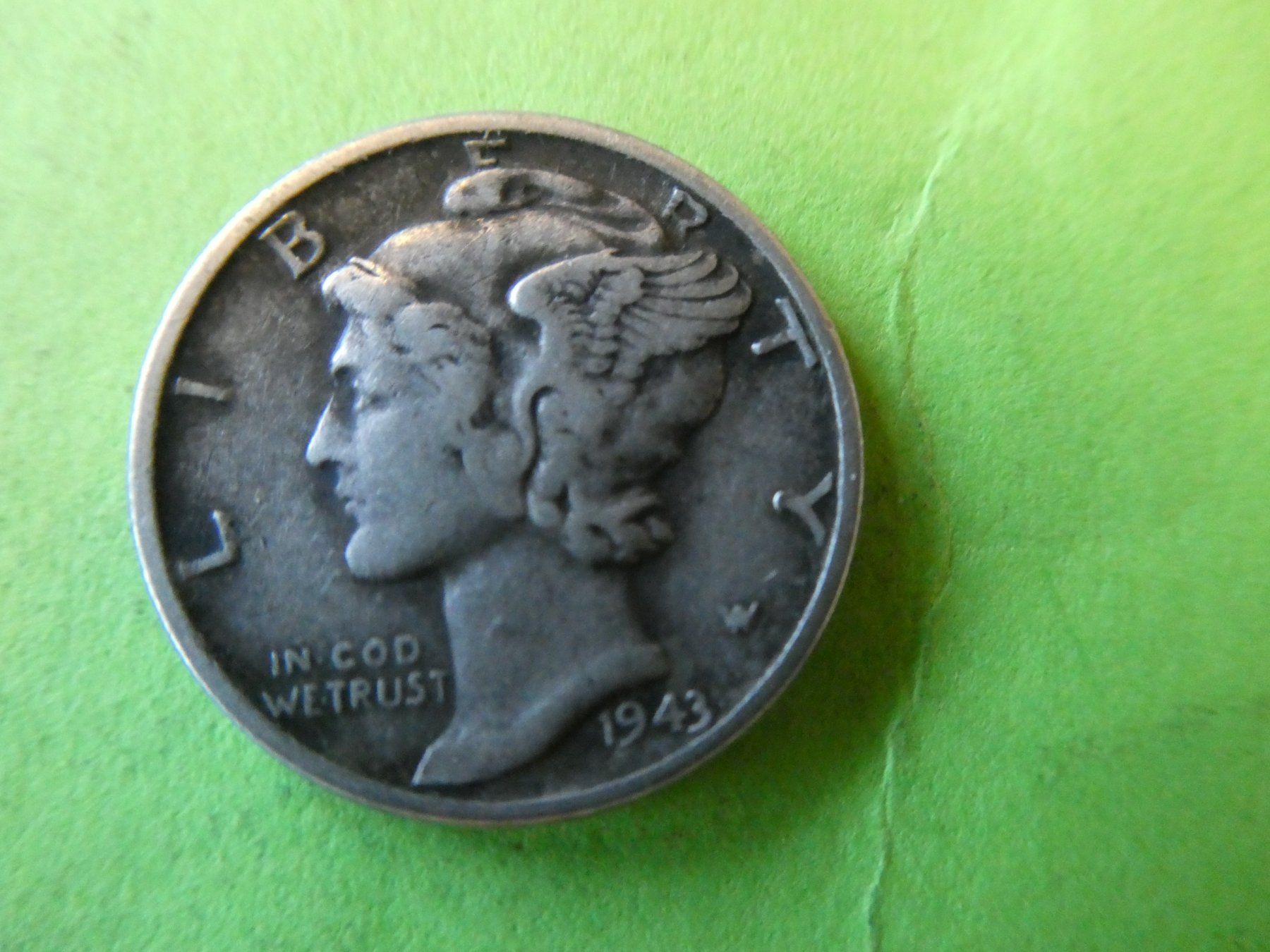 Toutes les monnaies: USA 1943, Dime  - Silber – D'occasion à Hinterforst par Rohusri