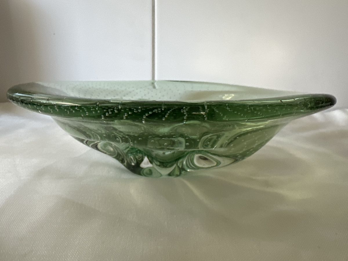 Coupes: Glassschale mit Luftblasen Grösse ca. 22cm – D'occasion à Zürich par Chaeffeler 2