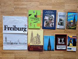 Freiburg im Breisgau - 8 Bücher - 1 Tragtasche