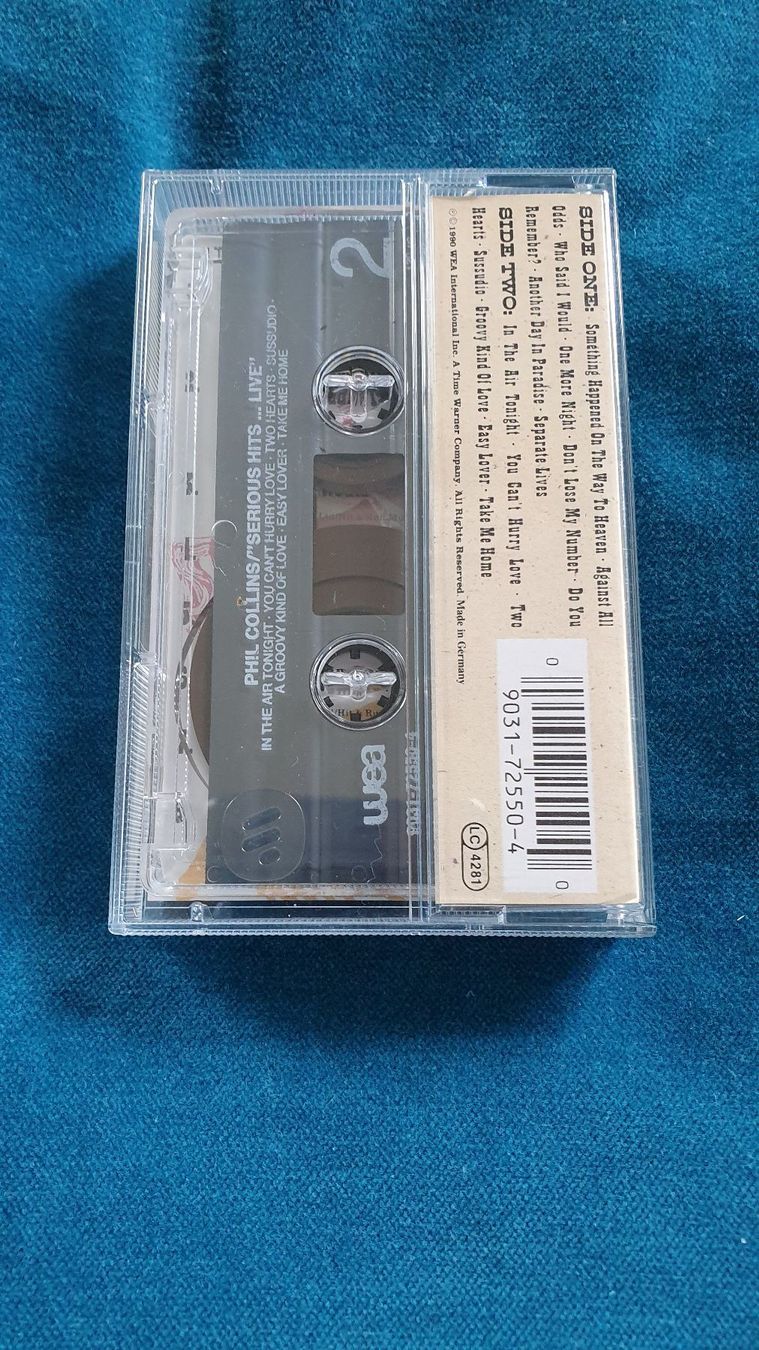 Musicassette: Phil Collins Musikkassette – Usato da Rapperswil SG venduto da bluelime 1