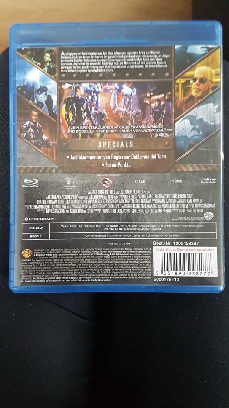 Alle DVDs: DVD "Pacific Rim" von Guillermo del Toro – Gebraucht aus Buttisholz von Simone_n 1