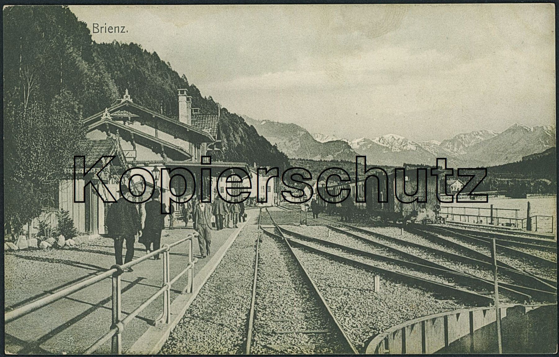 Cartoline postali: BE Brienz - Bahnhof - Brünig Bahn – Nuovo (secondo la descrizione) da Schindellegi venduto da leecollect