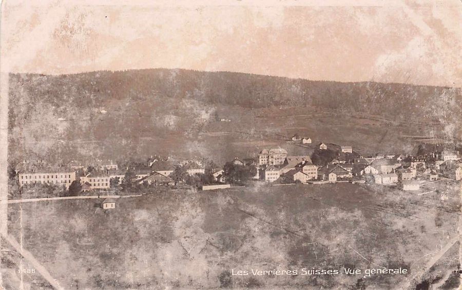 Ansichtskarten: Les Verrières Suisses – Gebraucht aus Frauenfeld von POML