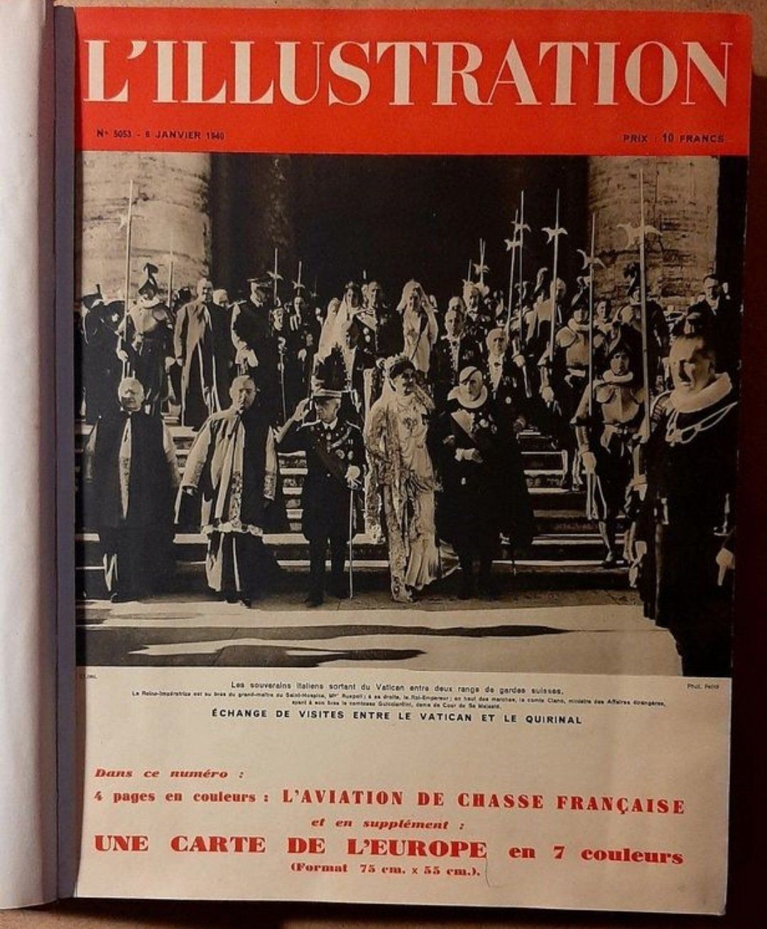 Zeitschriften & Magazine: L'Illustration 1940 relié – Gebraucht aus Montet (Glâne) von Koada2