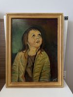 Tableau Vintage Peinture Signée 1989 / Gemälde Signiert