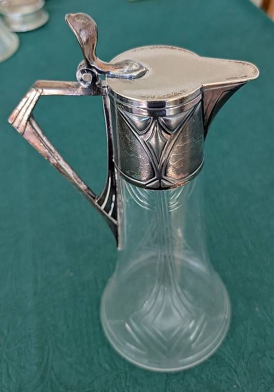 Caraffe: 3 Jugendstil-Karaffen – Usato da Zürich venduto da wme_2brc 1