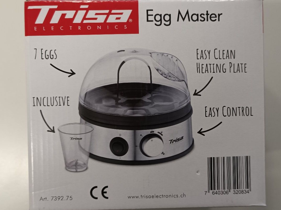 Trisa Elettrodomestici da cucina: Eierkocher Trisa Eggmaster (Neuwertig) – Nuovo e nell'imballaggio originale da Rheinfelden venduto da s-KONNEKT 1