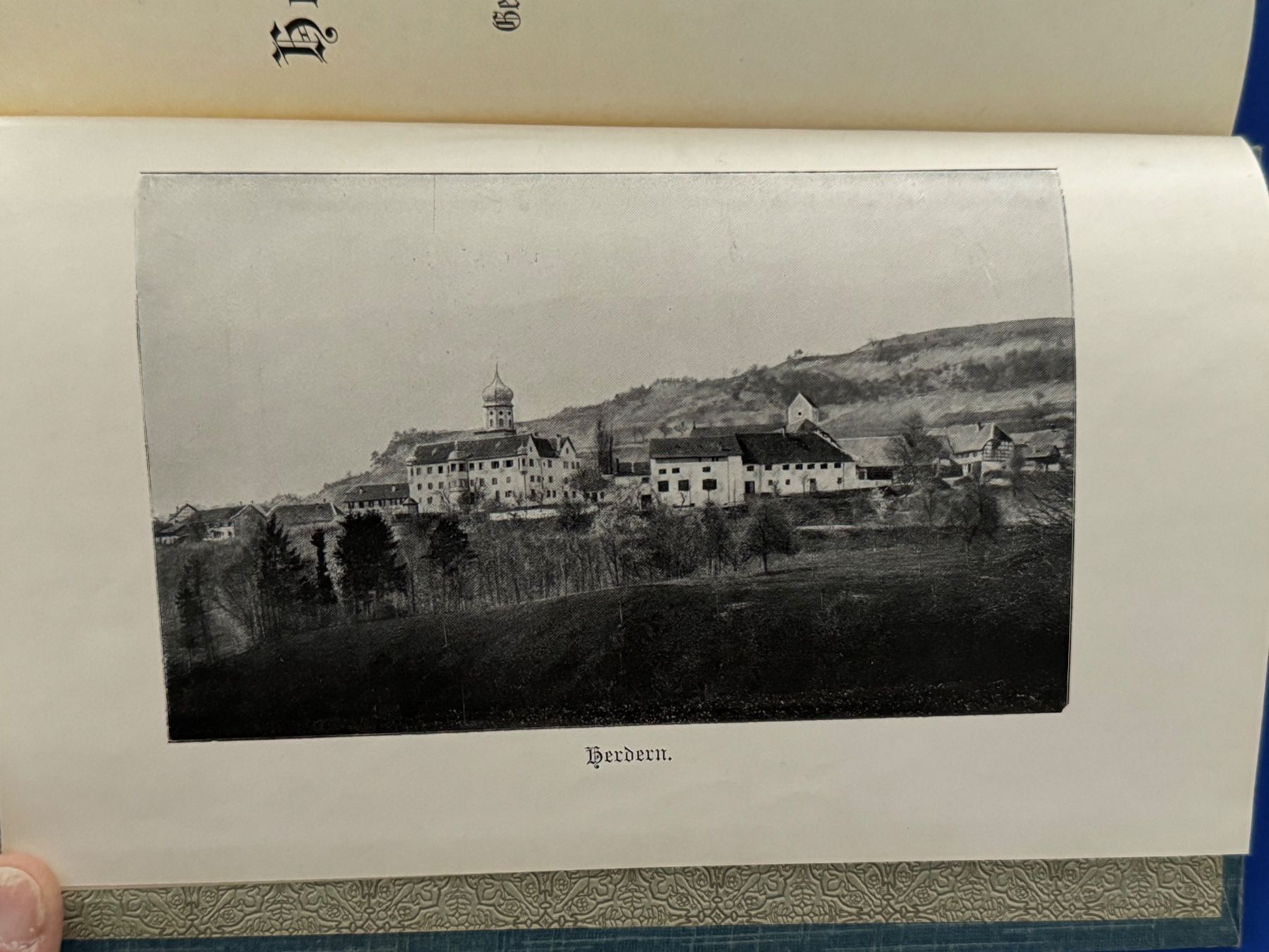 Bücher: Wälli - Geschichte der Herrschaft Herdern. 1905 – Gebraucht aus Adliswil von buch_und_kunst 1