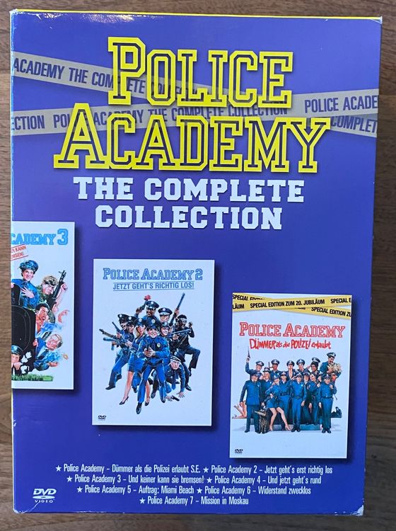 Police Academy the complete collection DVD‘s Kaufen auf Ricardo