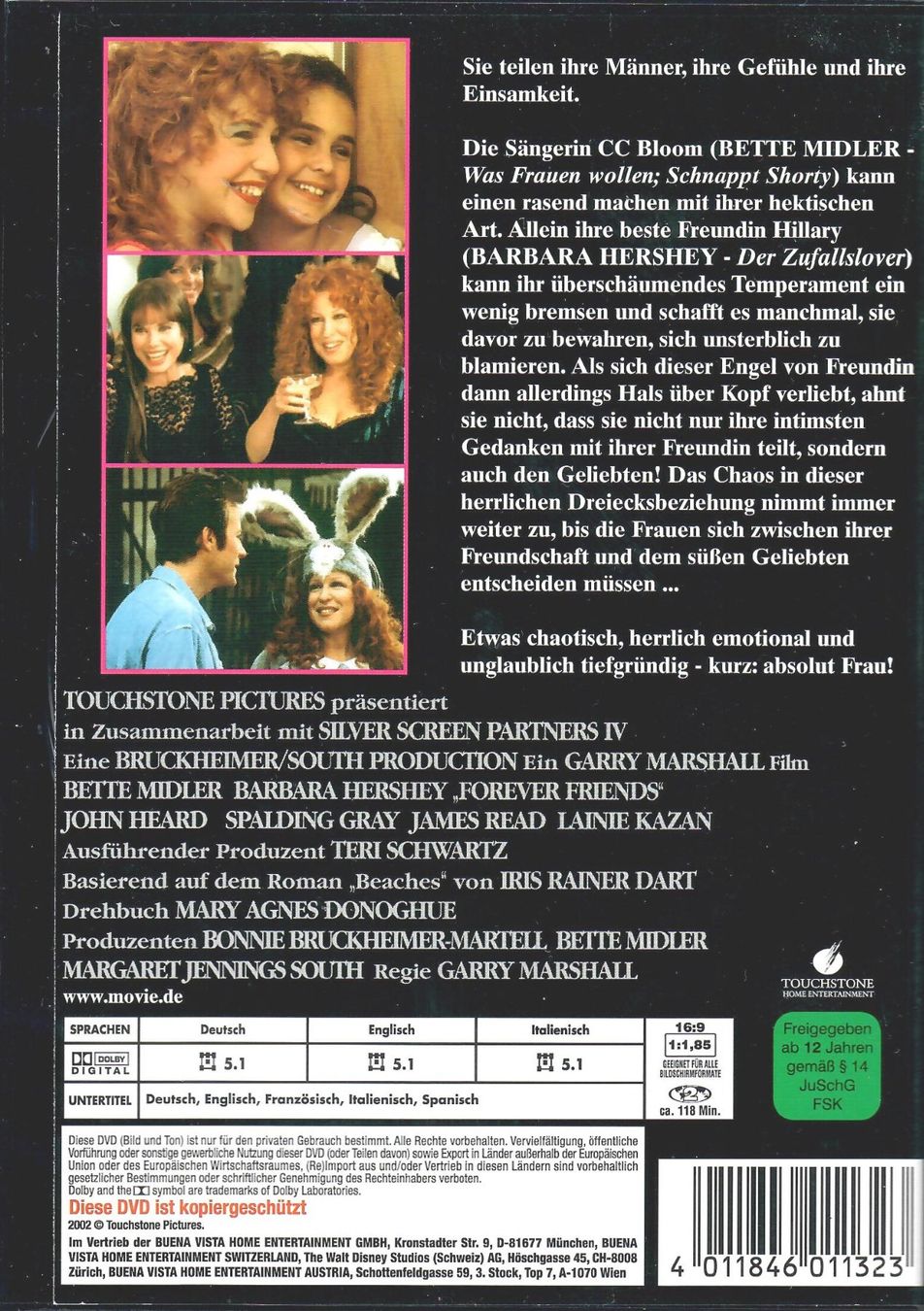 Tous les DVDs: Freundinnen -  Bette Midler – D'occasion à St.Antoni par Leiasolo 1