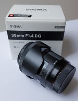Sigma 35mm F1.4 DG HSN Art Cannon EF mit OVP guter Zustand