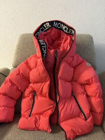 Moncler Daunenjacke Pink Grösse 122-128