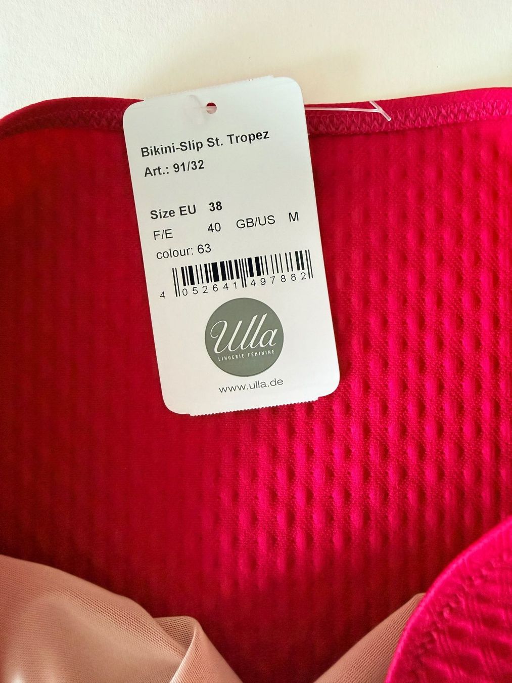Costumi da bagno & Bikini: ULLA, Tankini ST. TROPEZ, Grösse 75E/38, Farbe Pink – Nuovo e nell'imballaggio originale da Rudolfstetten venduto da gst_g7xl 9