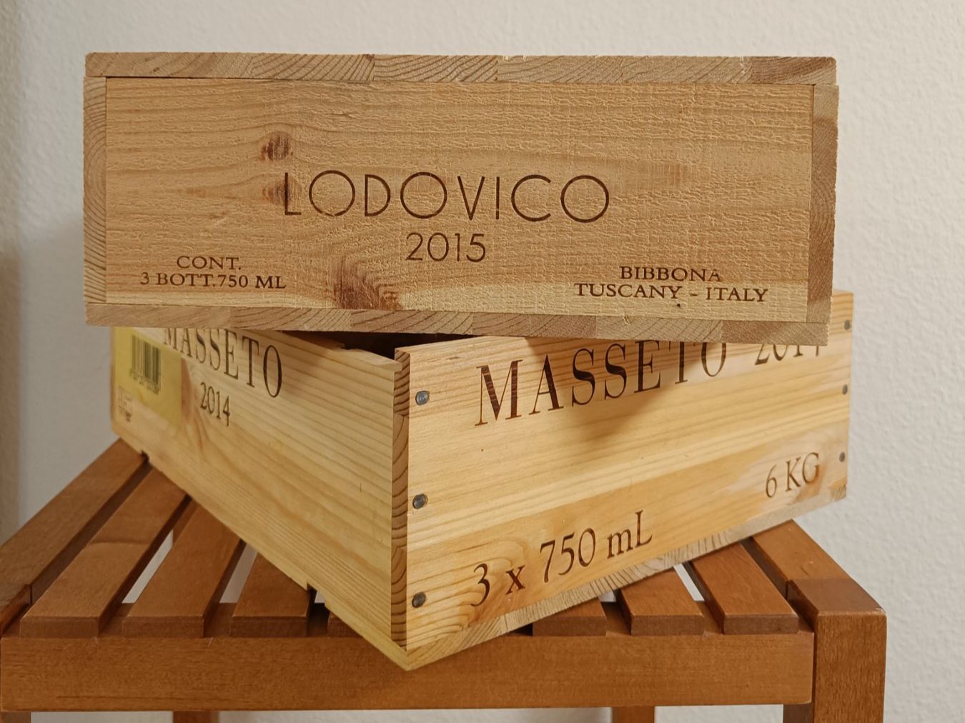 Altro: 2 Holz- / Weinkisten Deko DIY – Usato da Zürich venduto da Atelier.Second 1