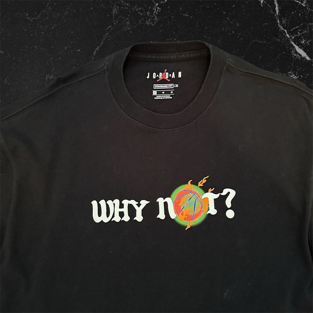 Jordan T-shirt: Jordan T-Shirt Schwarz, Grösse M – Usato da Frenkendorf venduto da a_1999 1