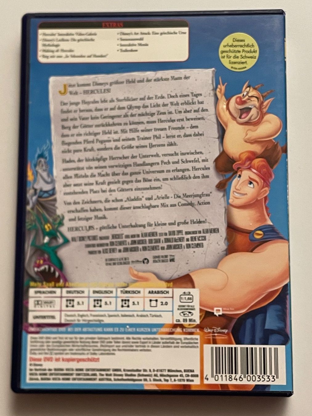 Tous les DVDs: Hercules - Walt Disney – D'occasion à Muri b. Bern par AdidasCollector 1