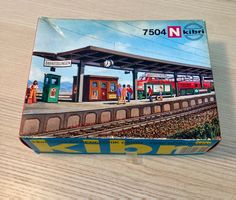 Kibri N 7504: Bausatz Bahnsteig Oberesslingen (mit OVP)
