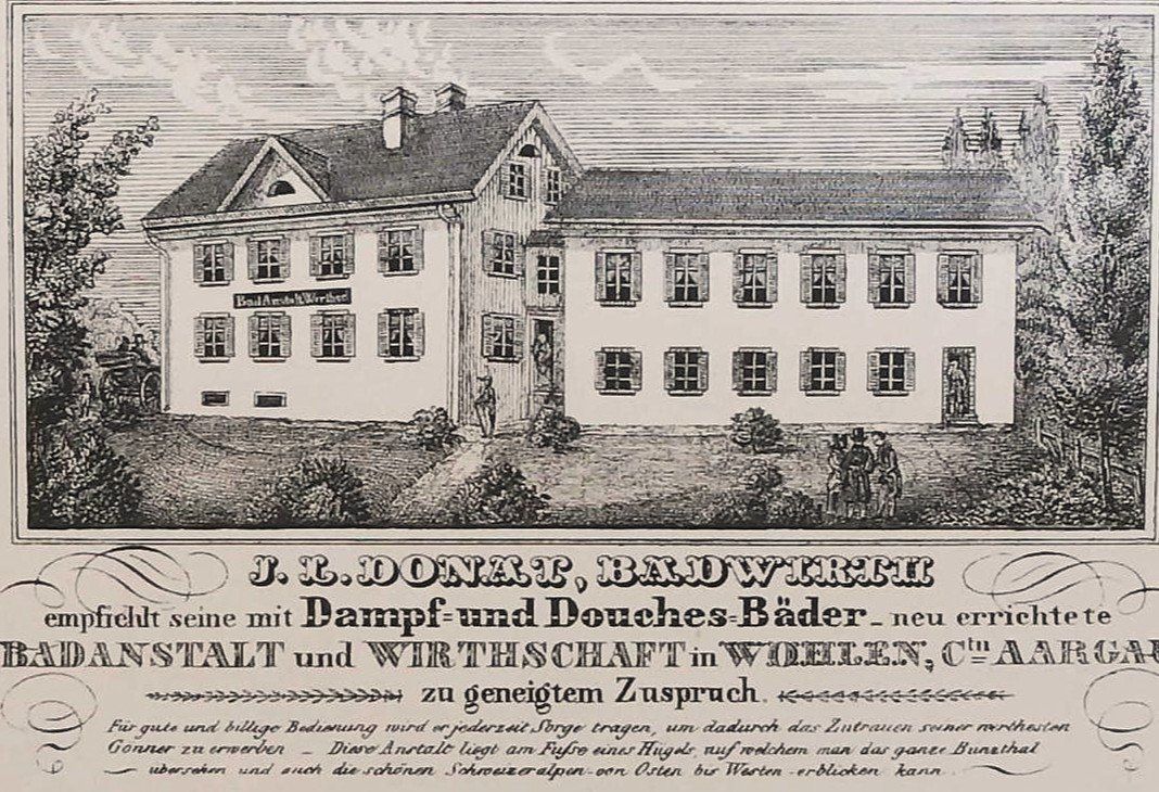 Gravures: Wohlen Originallitho. 1840 selten – D'occasion à Rafz par Helvet32 1