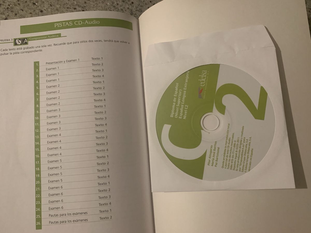 Libri: Spanish DELE C2 Exam Preparation Book + CD – Nuovo (secondo la descrizione) da Genève venduto da sunsustains 7