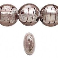 Lampwork Glasperle rosa ca. 20mm